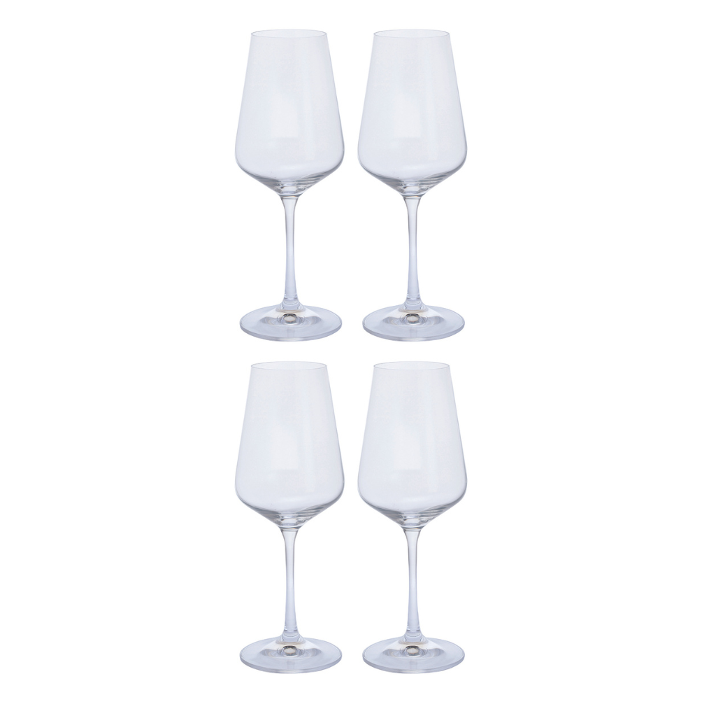 Dartington Crystal Cheers! White Wine Four Pack