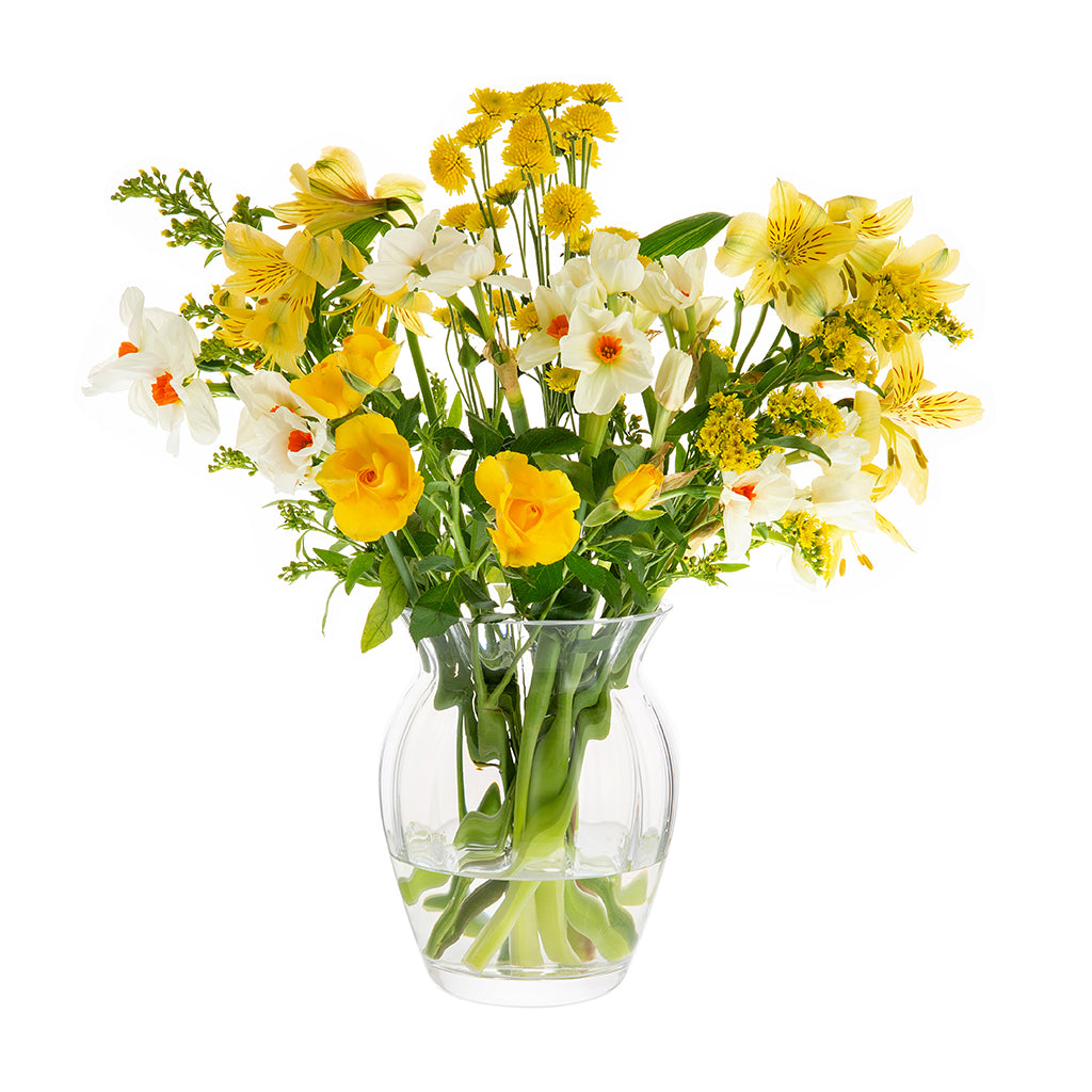 Dartington Crystal Florabundance Tulip Vase