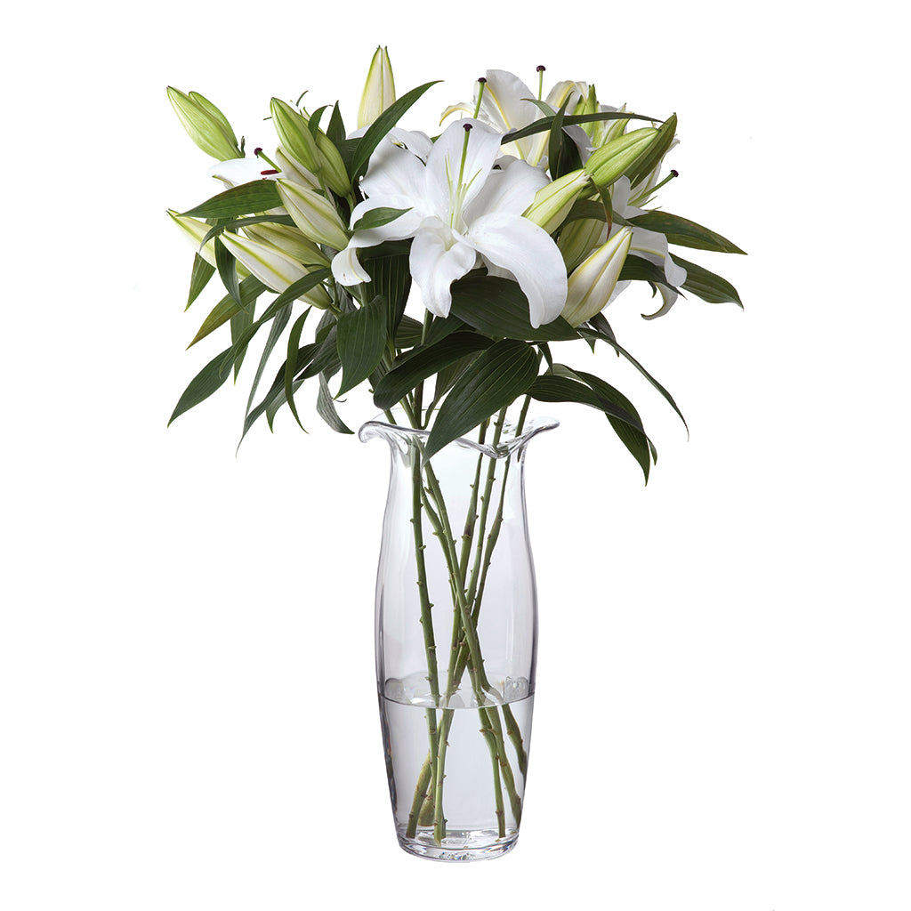 Dartington Crystal Florabundance Lily Vase