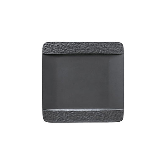 Villeroy & Boch Manufacture Rock Black Square Platter 28cm