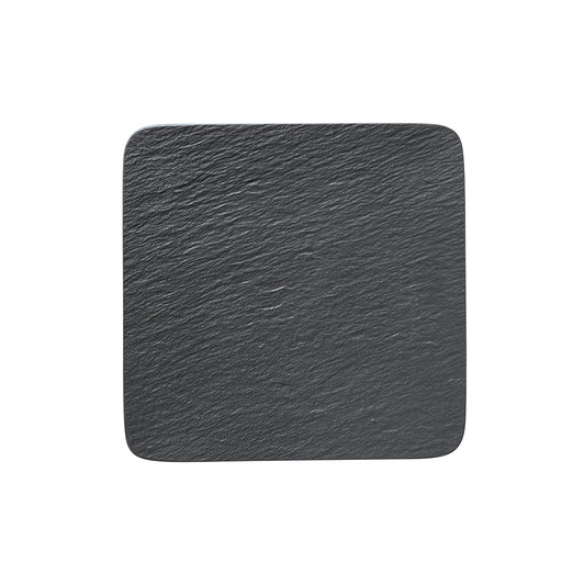 Villeroy & Boch Manufacture Rock Black Square Platter 32cm