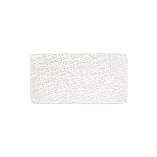 Villeroy & Boch Manufacture Rock White Rectangular Platter 35 x18cm