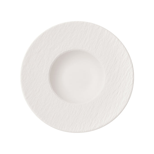 Villeroy & Boch Manufacture Rock White Pasta Plate 28cm
