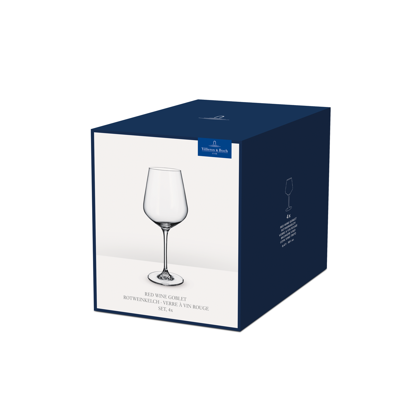 Villeroy & Boch La Divina Red Wine Glass Set of 4