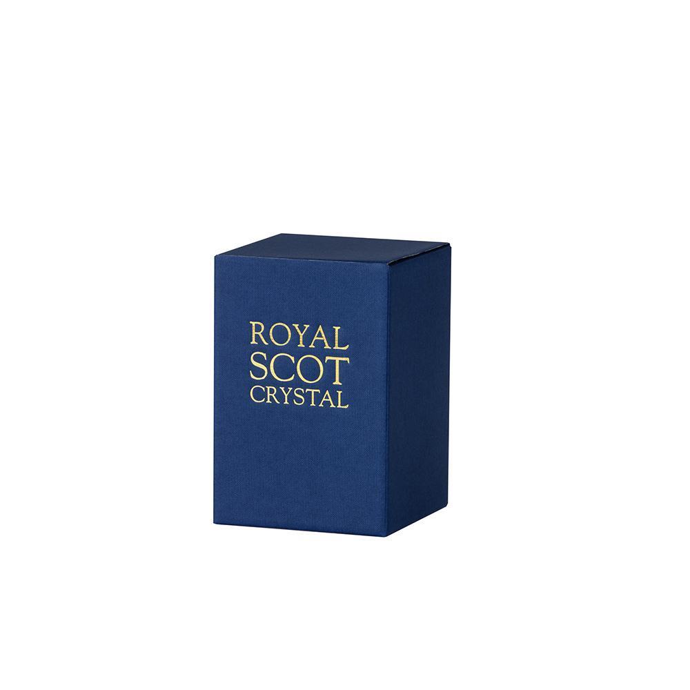 Royal Scot Crystal London Small Waisted Vase 6"