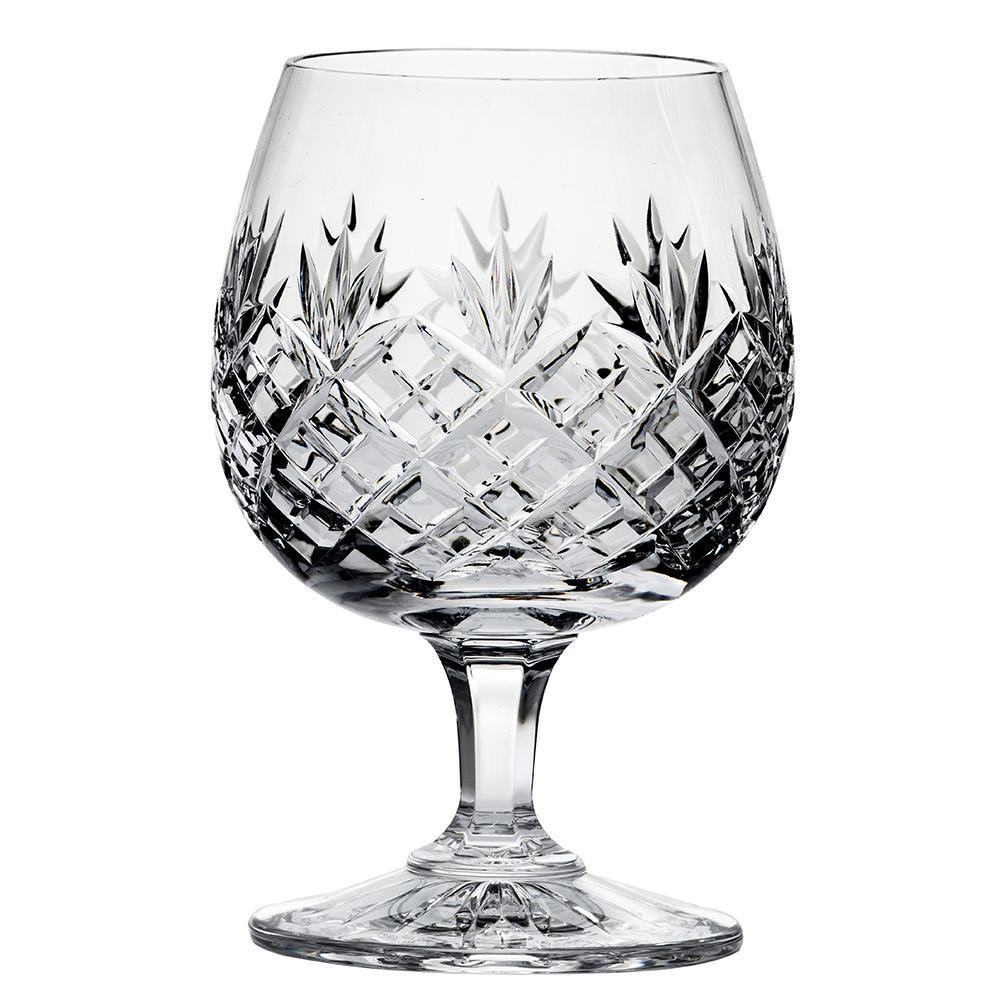Royal Scot Crystal Edinburgh Brandy Glass Set of 2