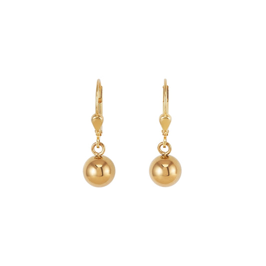 Coeur De Lion Gold ball earrings