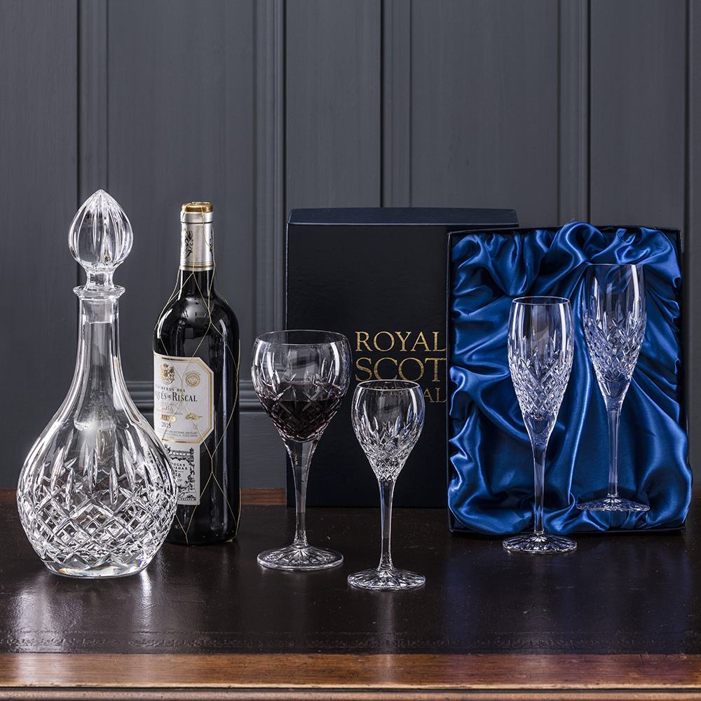 Royal Scot Crystal London Wine Decanter