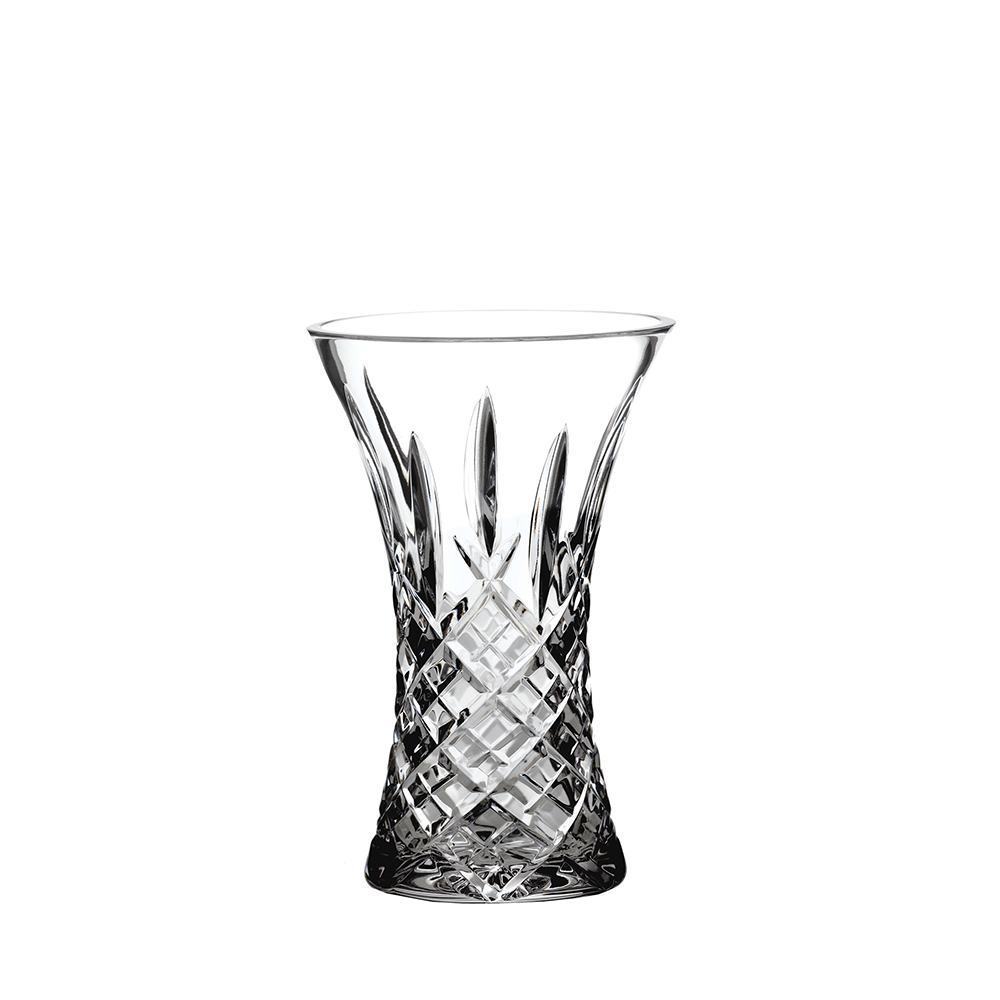 Royal Scot Crystal London Small Waisted Vase 6"