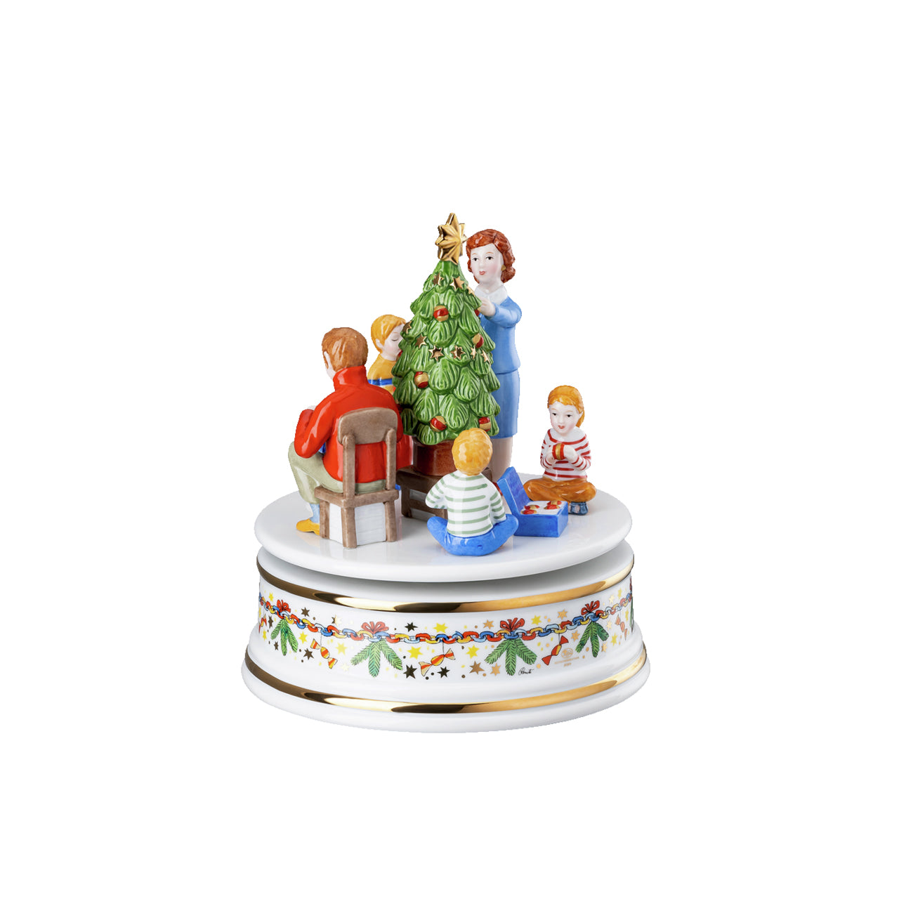 Hutschenreuther Christmas Music Box - Family Time