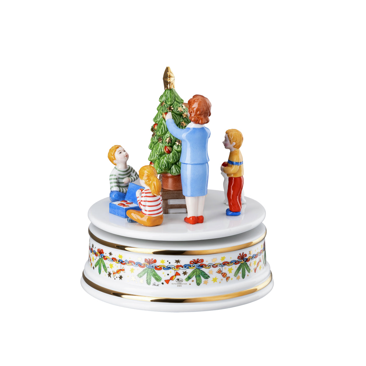 Hutschenreuther Christmas Music Box - Family Time