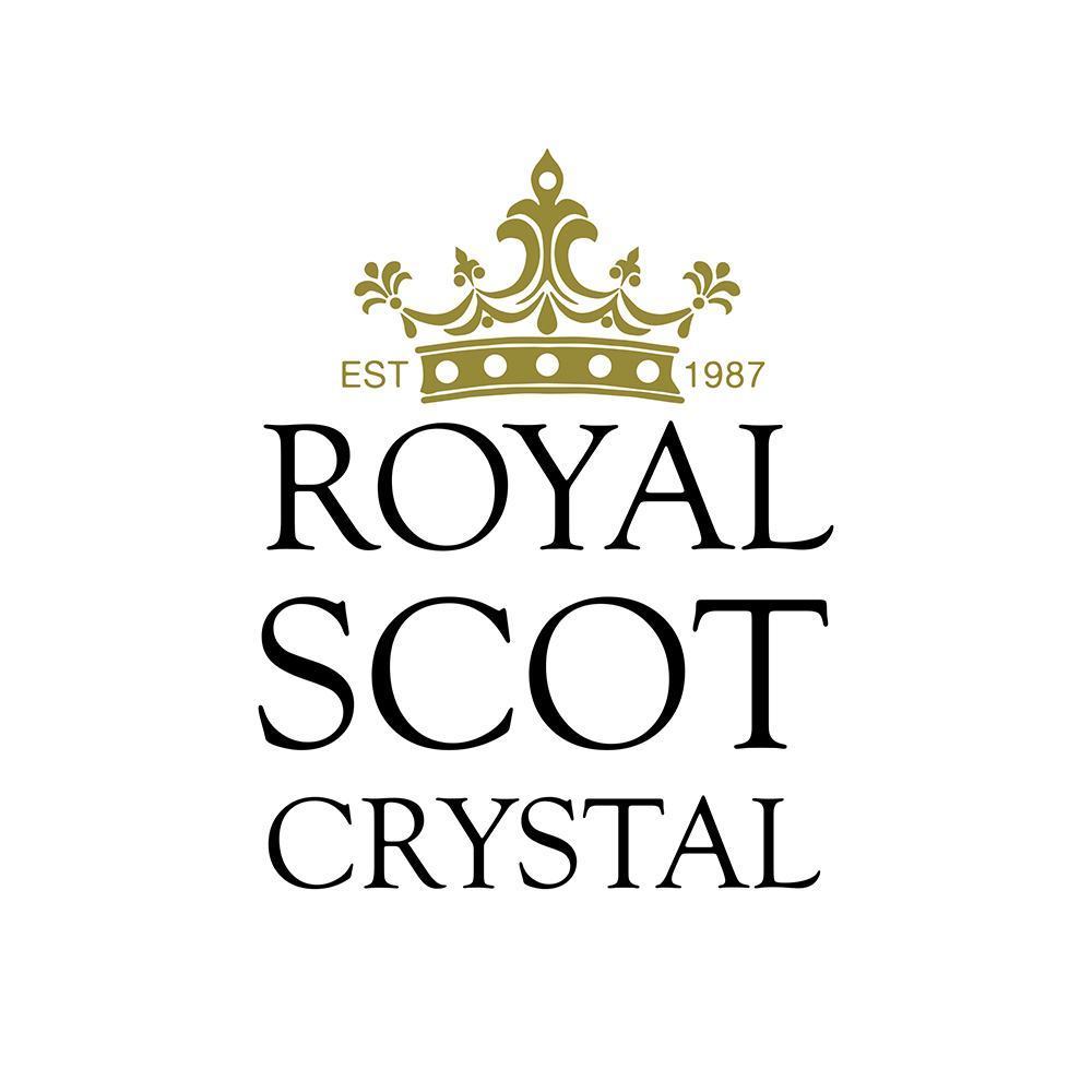 Royal Scot Crystal Flower of Scotland 1 Whisky Tumbler (Thistle Shape)