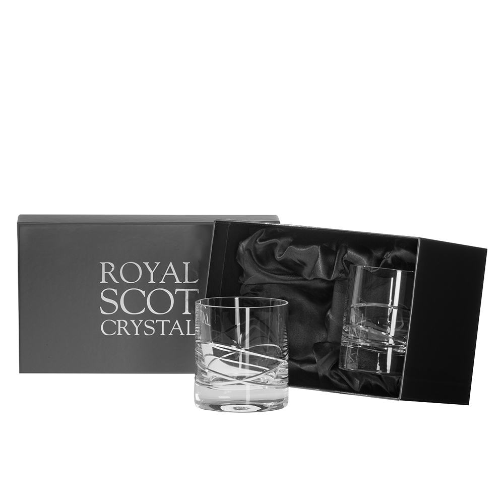Royal Scot Crystal Skye Large Tumbler Set of 2