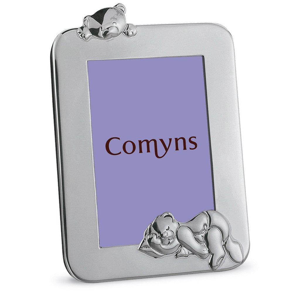 Comyns Photoframe Teddy-Silver-Goviers