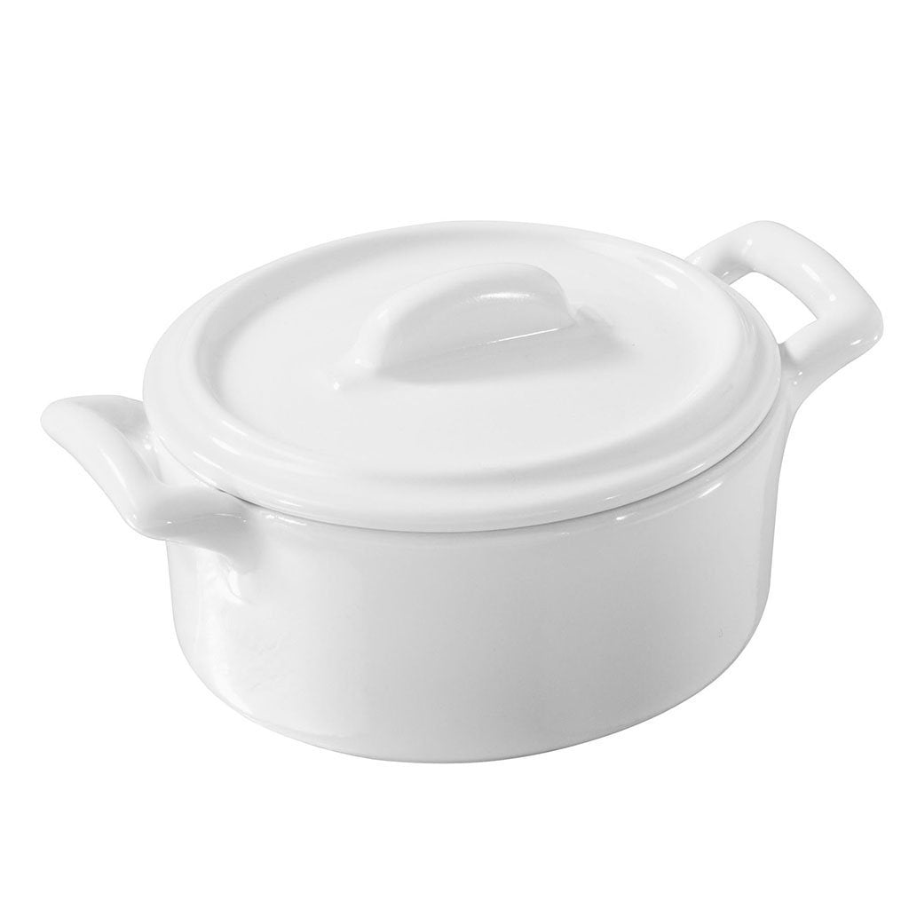 Revol 8cl Mini Oval Cocotte with handle and lid-Home Accessories-Goviers