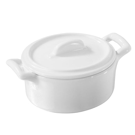 Revol 8cl Mini Oval Cocotte with handle and lid-Home Accessories-Goviers