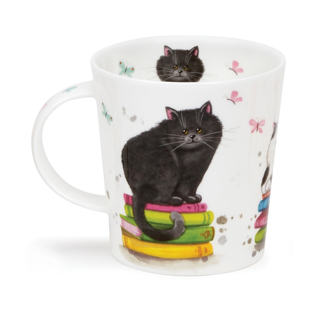 Dunoon Lomond Catalogues Black Cat Mug