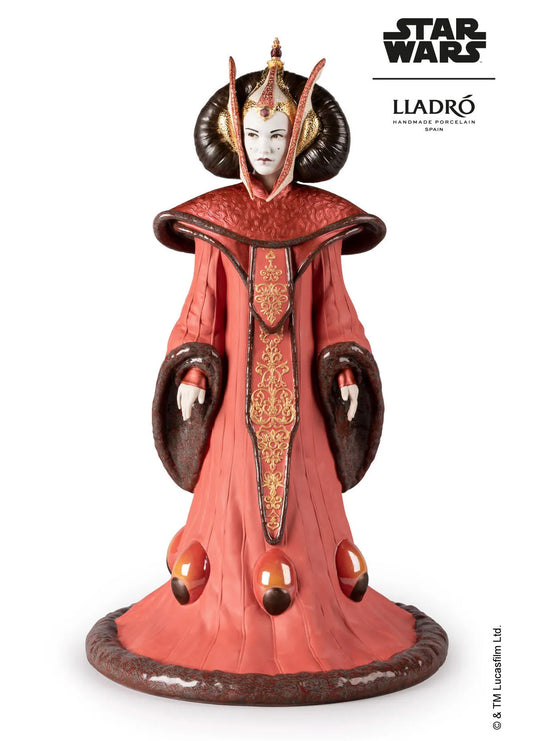 Lladro Queen Amidala™ in the Throne Room Sculpture. Limited Edition