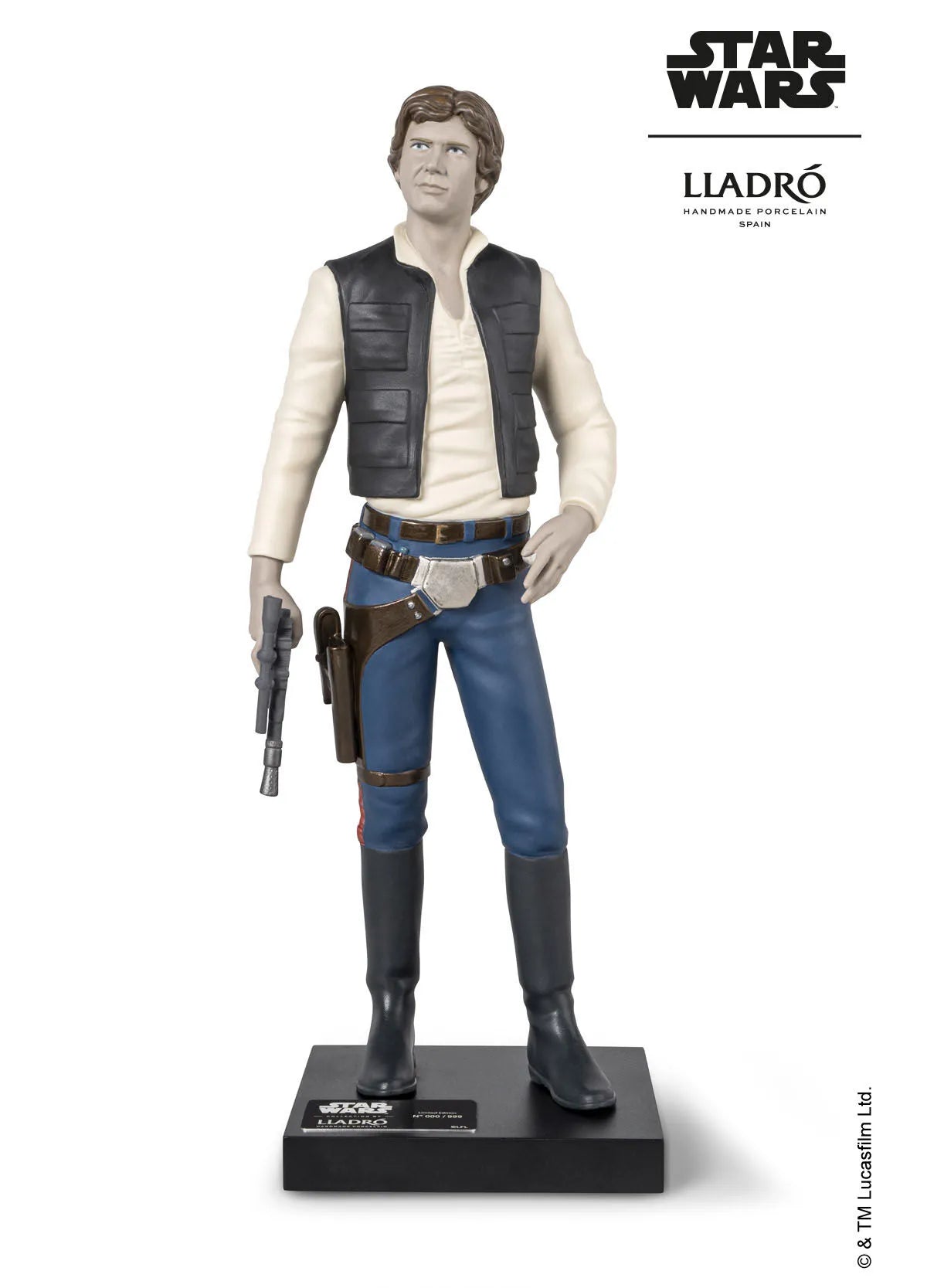 Lladro Han Solo™ Sculpture. Limited Edition