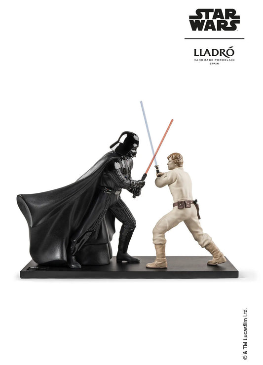 Lladro Bespin Battle Sculpture. Limited Edition
