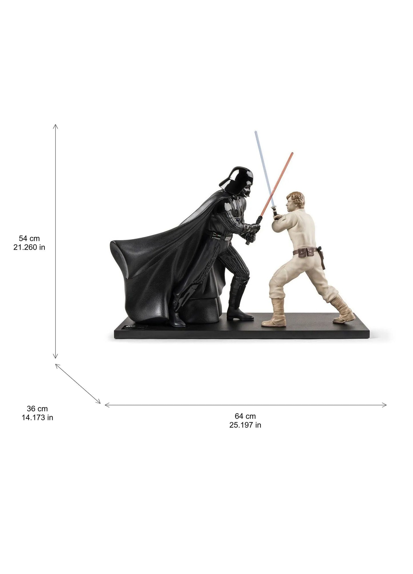 Lladro Bespin Battle Sculpture. Limited Edition
