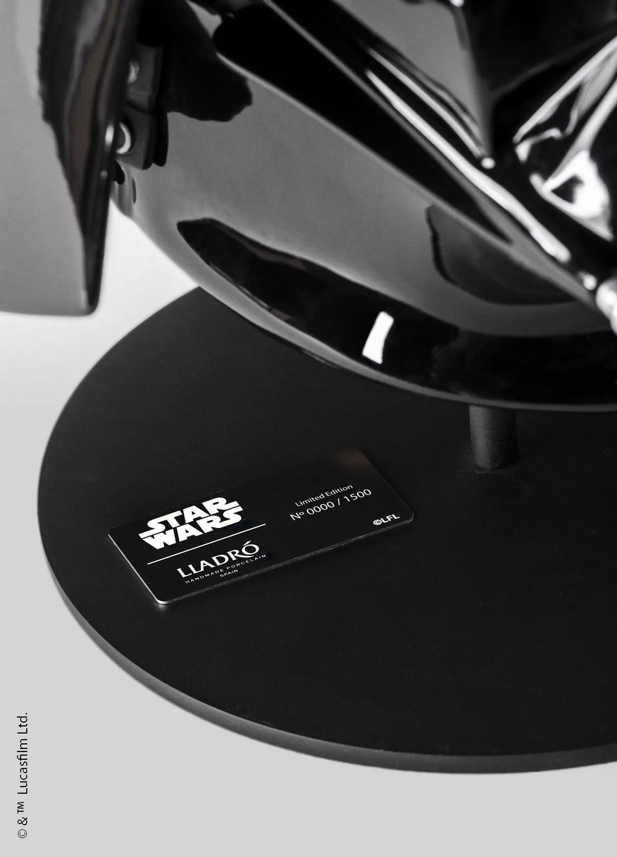 Lladro Darth Vader™ Helmet Sculpture. Limited Edition