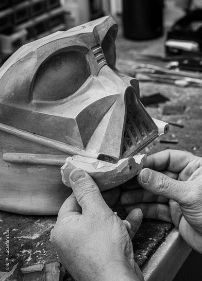 Lladro Darth Vader™ Helmet Sculpture. Limited Edition