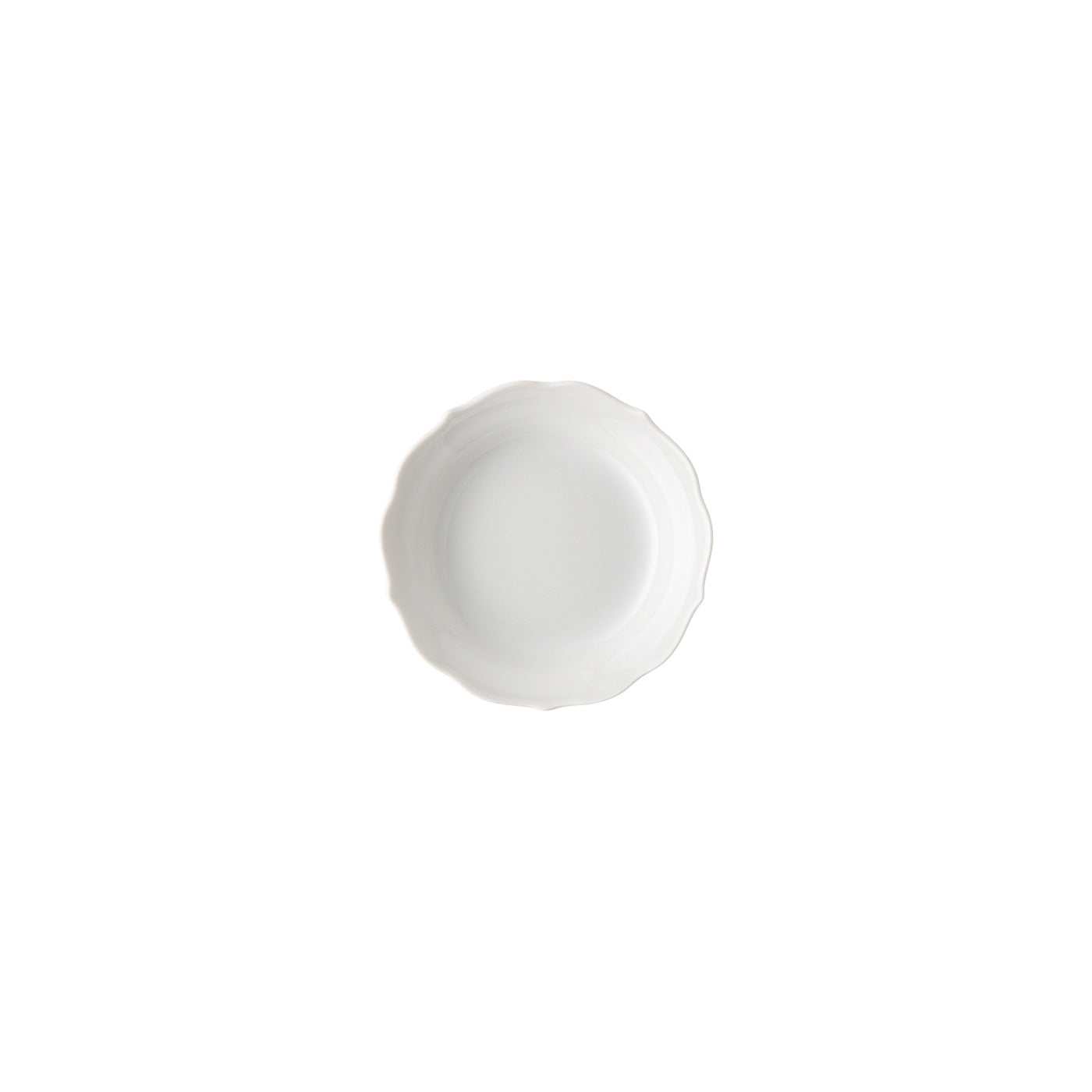 Hutschenreuther Maira Theresia White Saucer 2 Tall