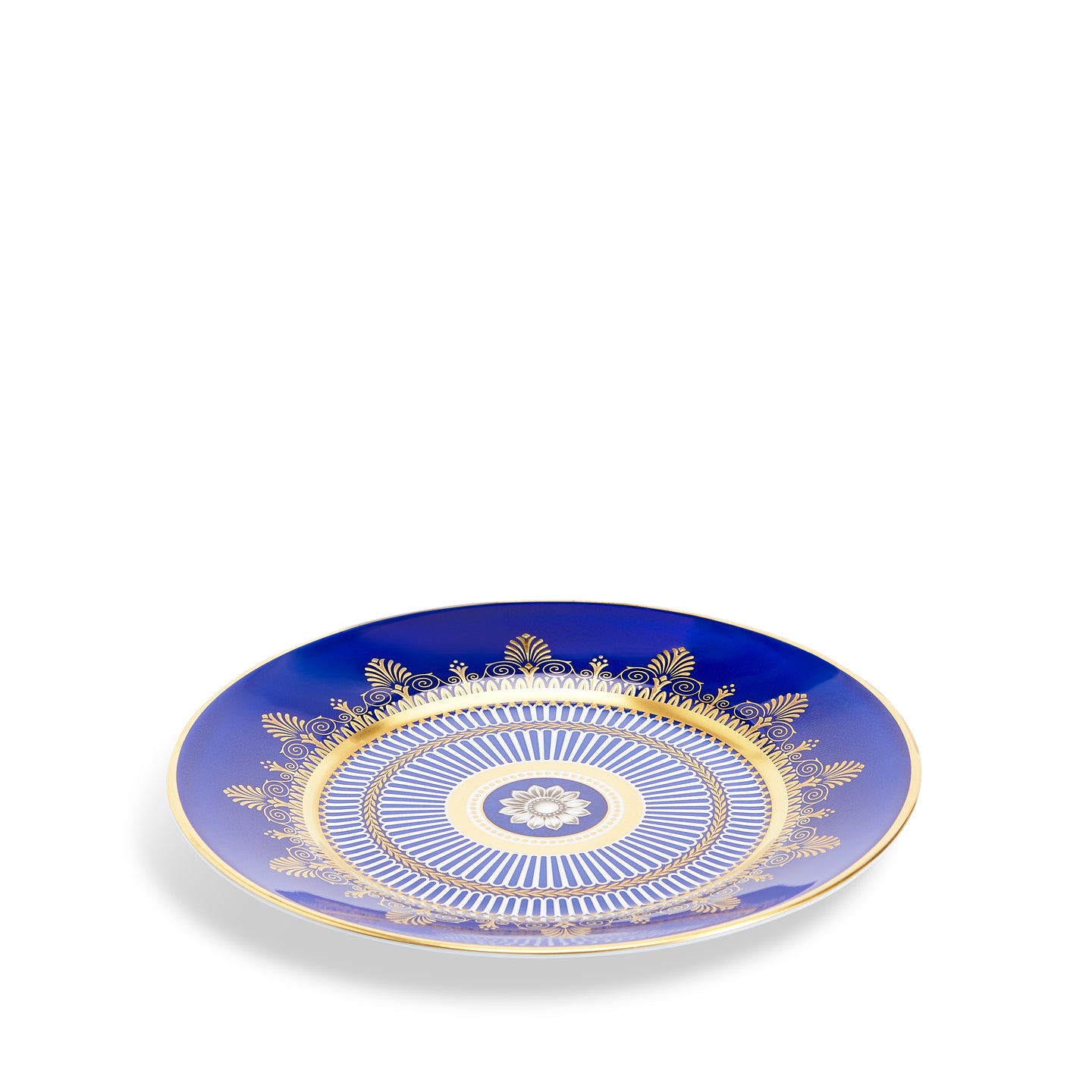 Wedgwood Anthemion Blue Plate 20.6cm