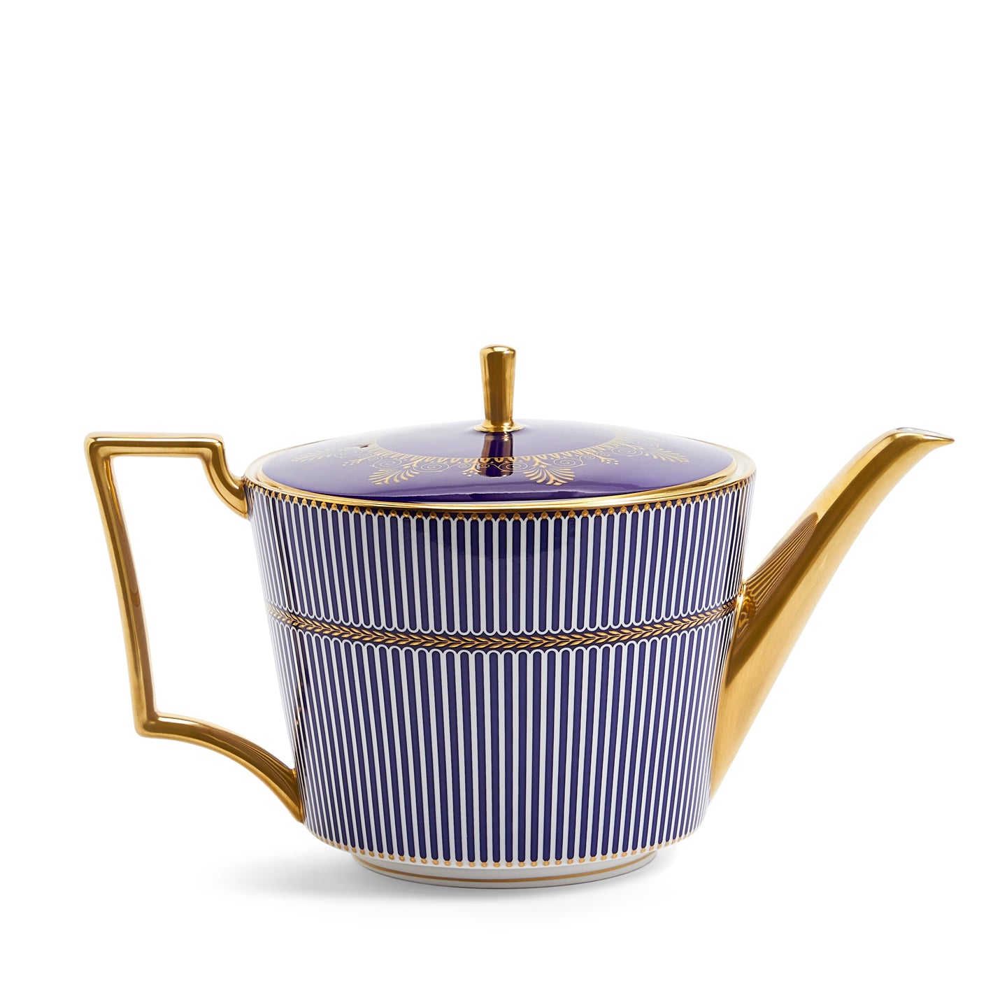 Wedgwood Anthemion Blue Teapot 900ml