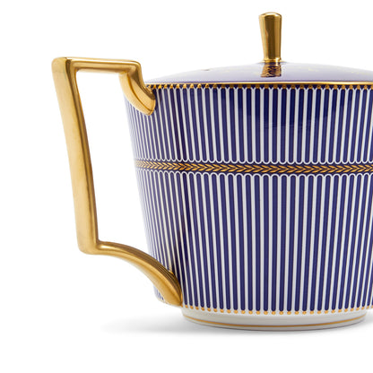 Wedgwood Anthemion Blue Teapot 900ml