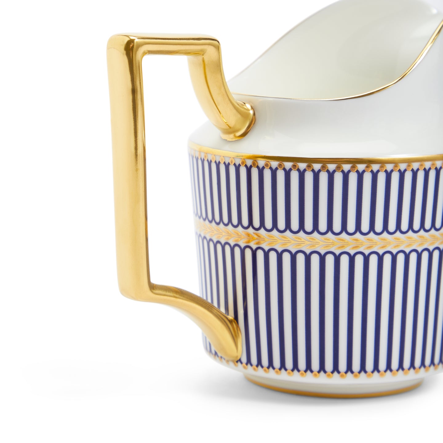Wedgwood Anthemion Blue Creamer
