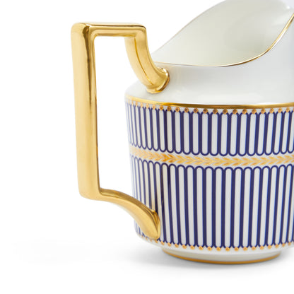 Wedgwood Anthemion Blue Creamer