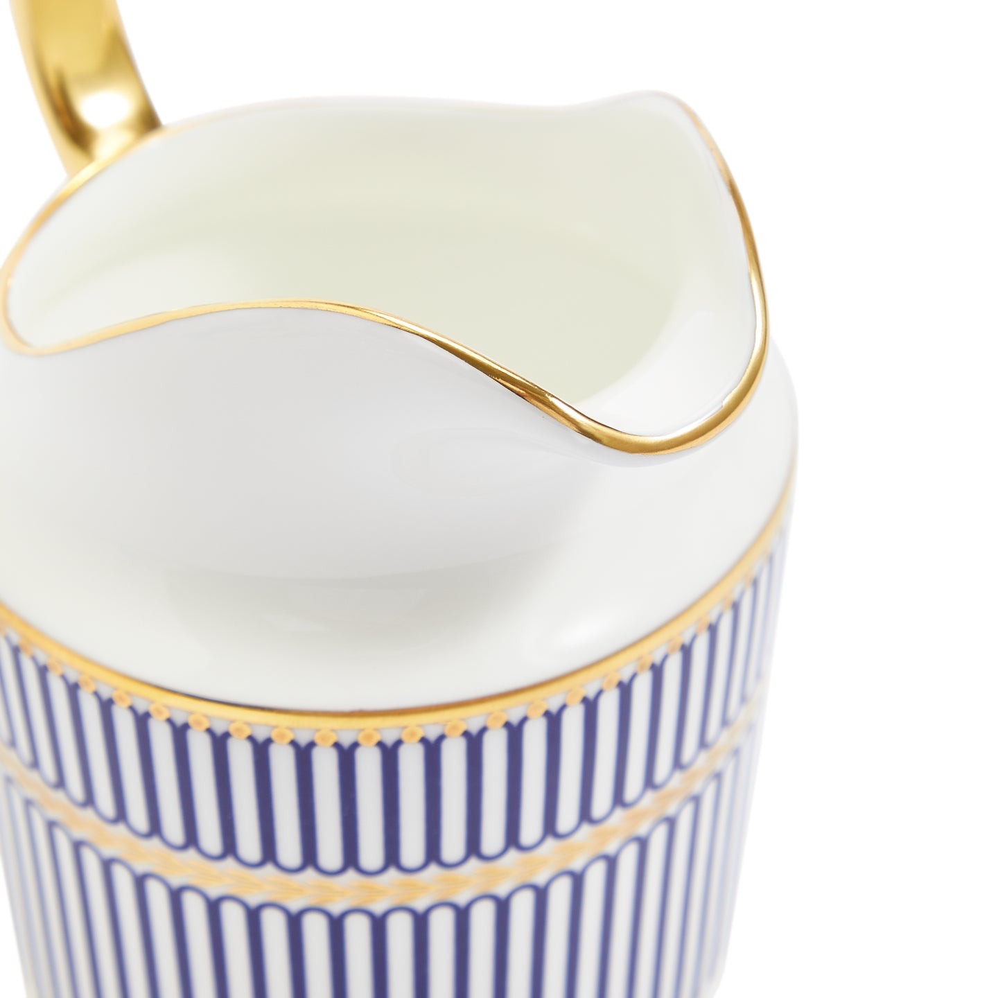 Wedgwood Anthemion Blue Creamer