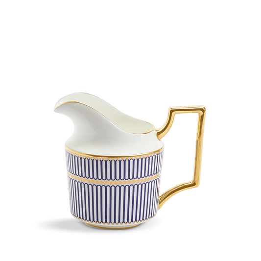 Wedgwood Anthemion Blue Creamer