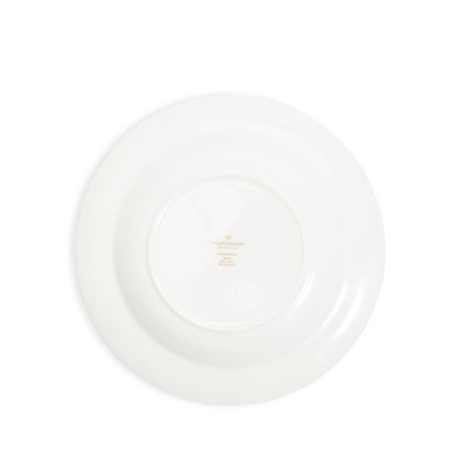 Wedgwood Anthemion Blue Rim Soup