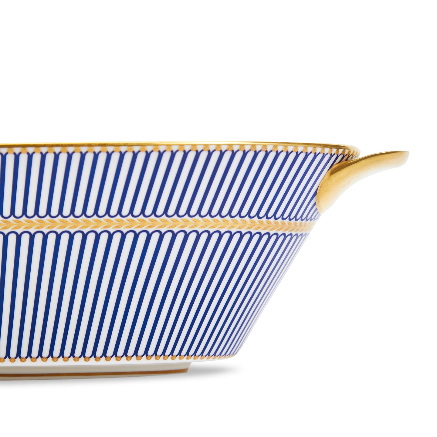 Wedgwood Anthemion Blue Serving Bowl