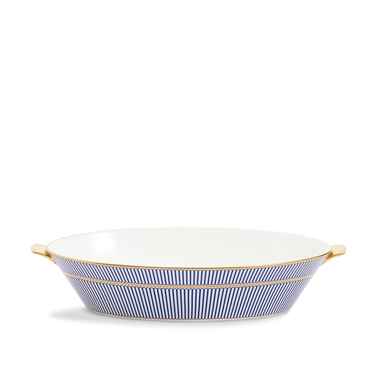 Wedgwood Anthemion Blue Serving Bowl