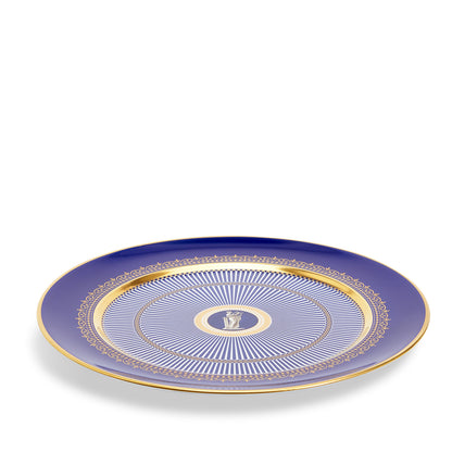 Wedgwood Anthemion Blue Plate 30cm