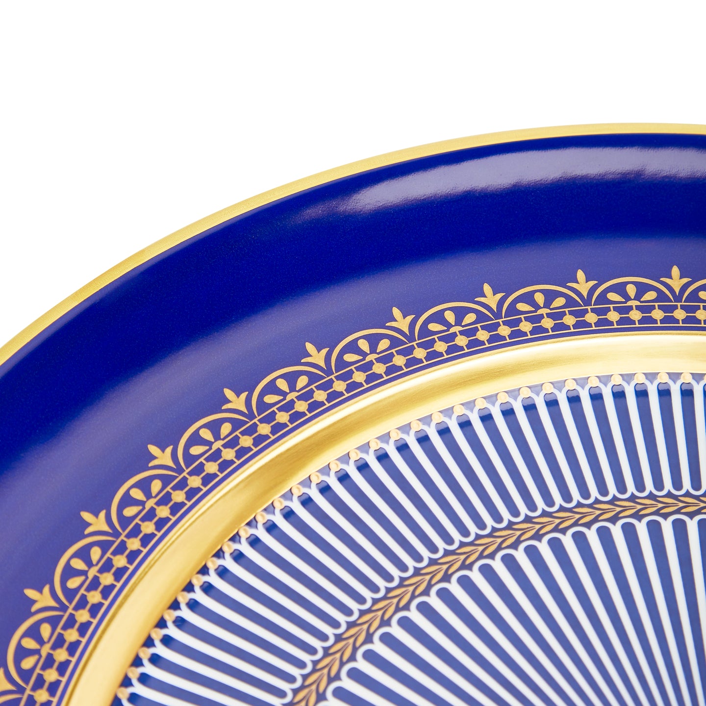 Wedgwood Anthemion Blue Plate 30cm