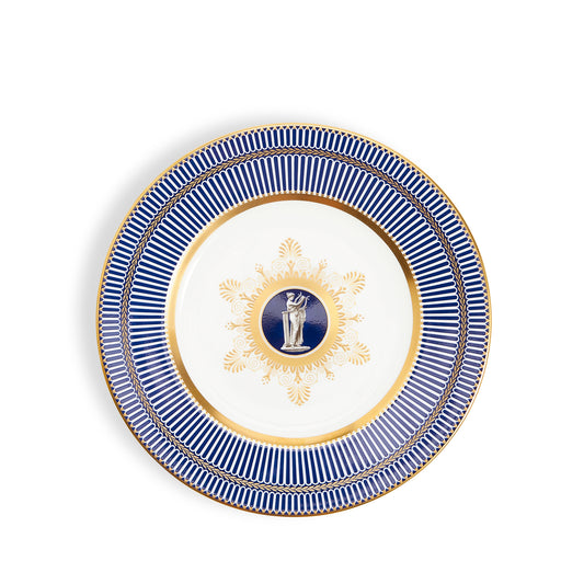 Wedgwood Anthemion Blue Plate 22.8cm