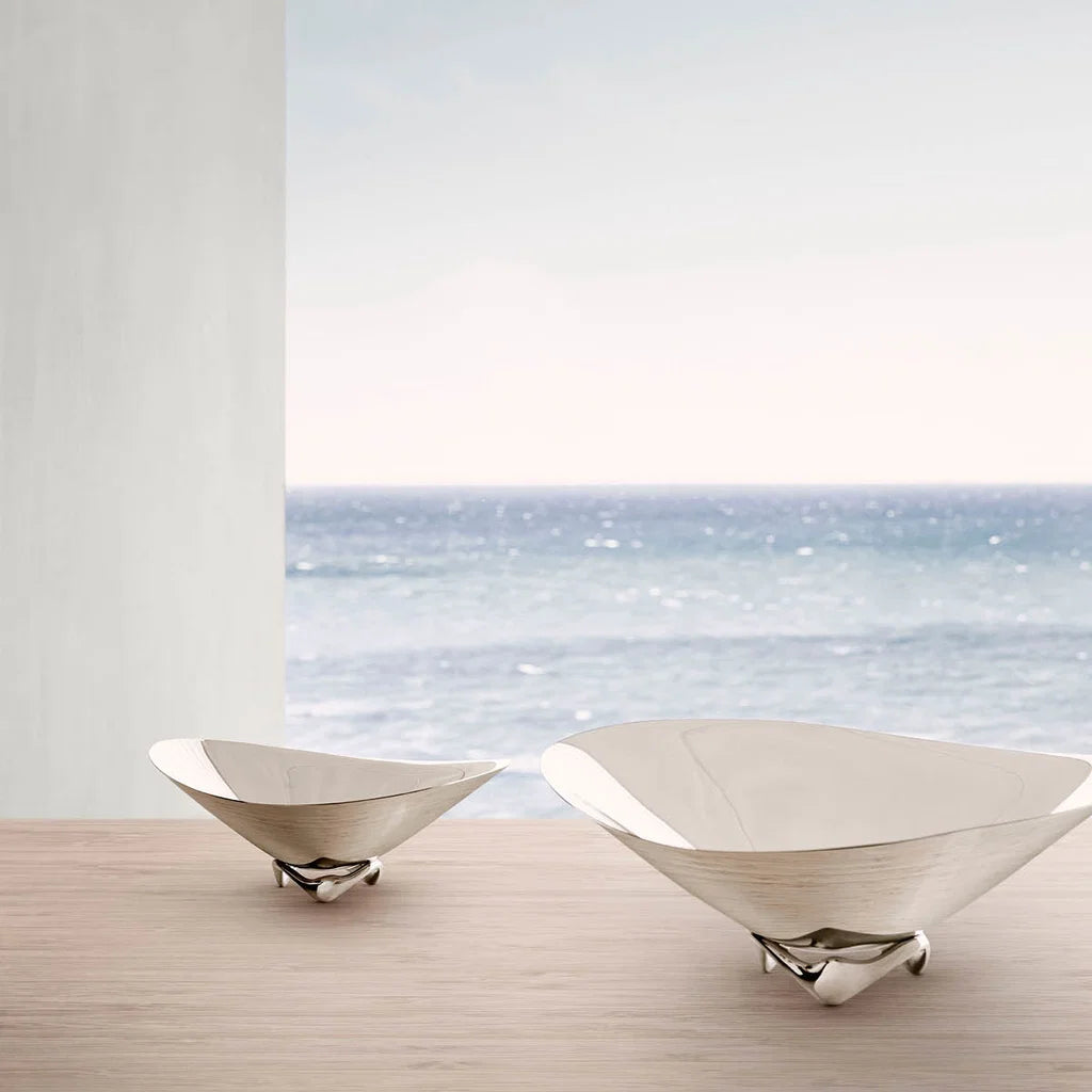 Georg Jensen Koppel Small Wave Bowl
