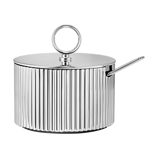 Georg Jensen Bernadotte Sugar Bowl with Spoon