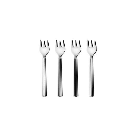Georg Jensen Bernadotte Cake Fork Set of 4