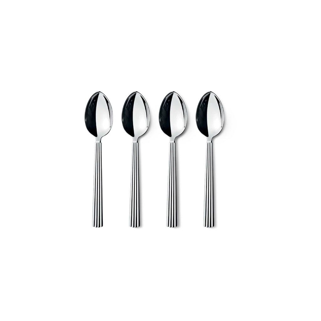 Georg Jensen Bernadotte Dessert Spoon Set of 4