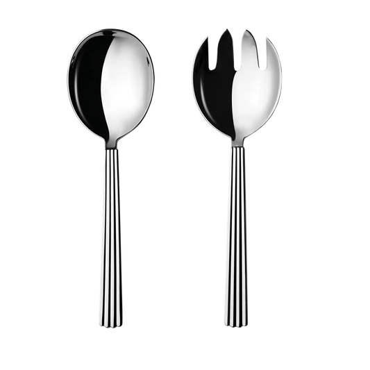 Georg Jensen Bernadotte Serving Set of 2