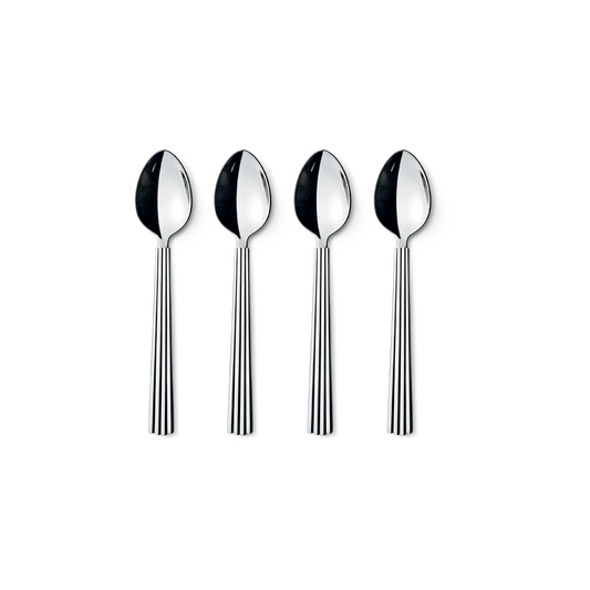 Georg Jensen Bernadotte Teaspoon Set of 4