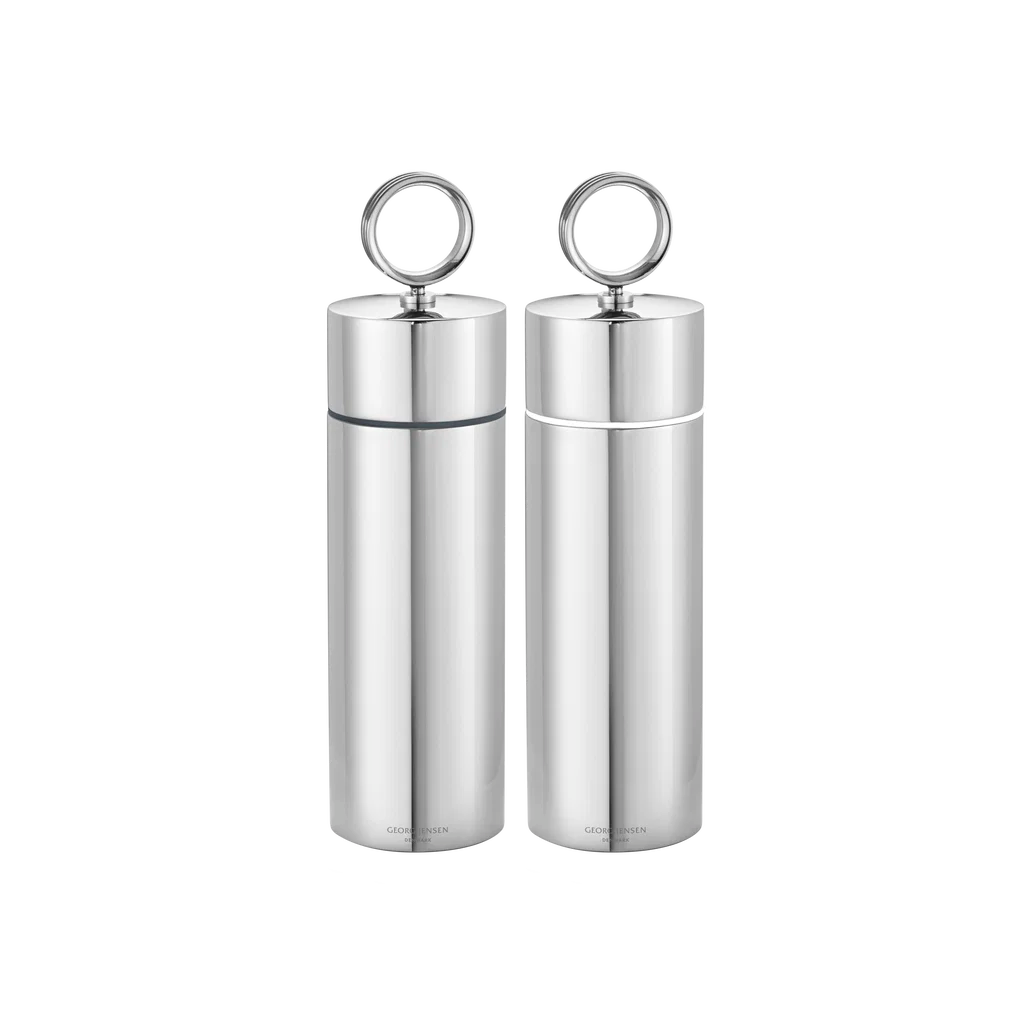 Georg Jensen Bernadotte Salt & Pepper Grinder Set