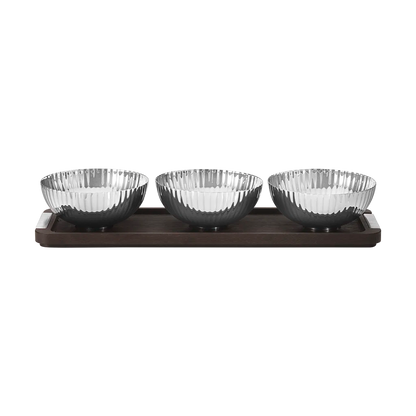 Georg Jensen Bernadotte Tray With Bowls