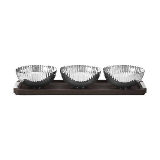 Georg Jensen Bernadotte Tray With Bowls